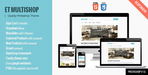 Product picture Multishop - Prestashop Theme